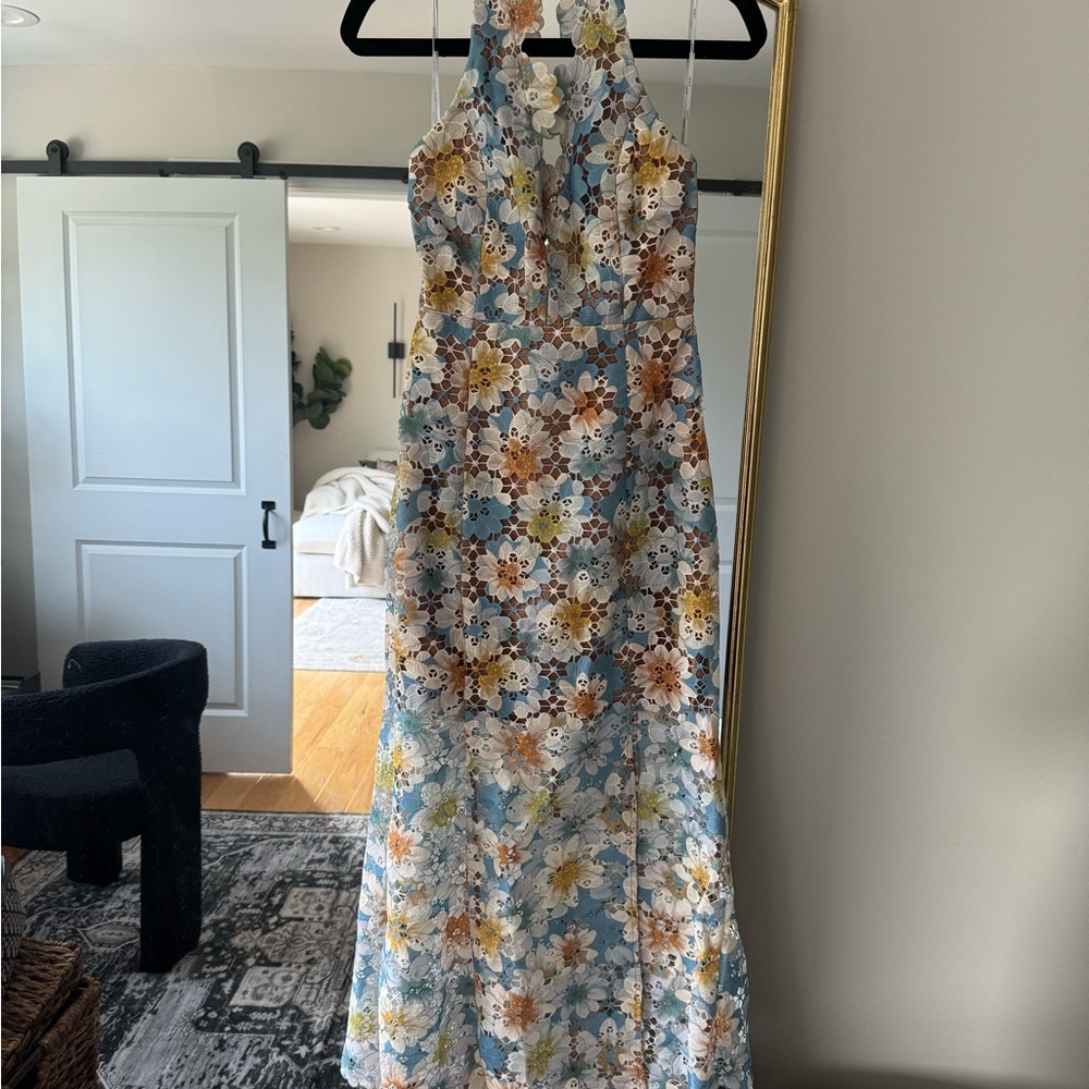 ELLIATT NESTING FLORAL LACE MAXI DRESS - Picture 3 of 6